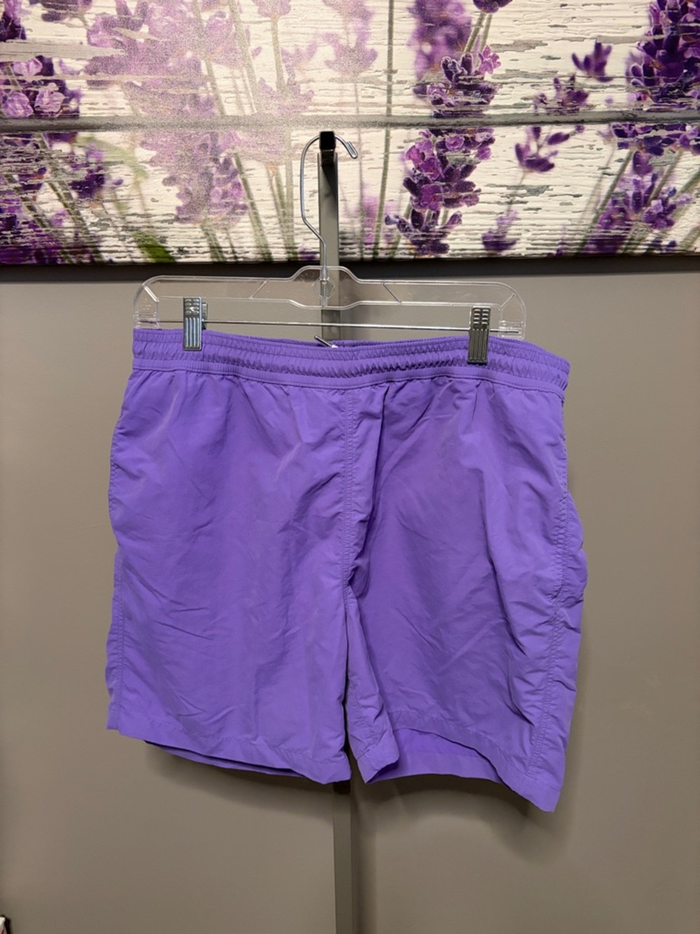 Ralph Lauren Purple label Men's Lavender Swim Shorts 6” Size L